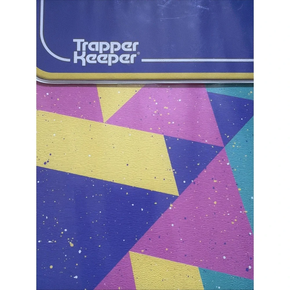 Mead Retro 80s Trapper Keeper Colorblock 3 Ring Binder – Original Design